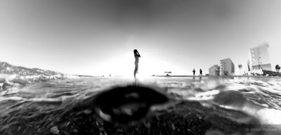 Blanco y negro en Sacaba Beach