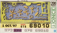Primer cupón de ordinario de la reforma de 1997. Serie 078/ nº 69010
