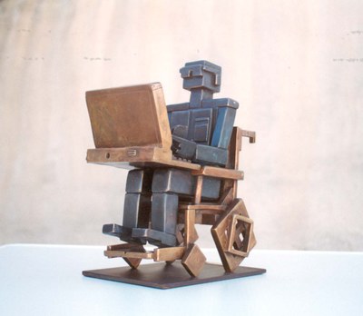 Robot en silla de ruedas (Al Rappad)