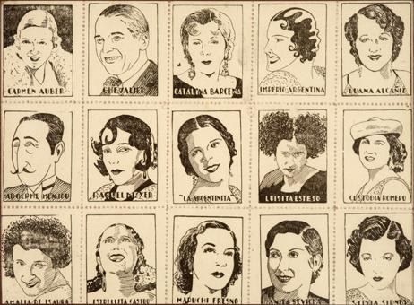 15  cupones de Huelva. Serie de artistas