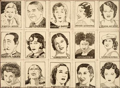 15  cupones de Huelva. Serie de artistas