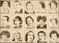 15  cupones de Huelva. Serie de artistas