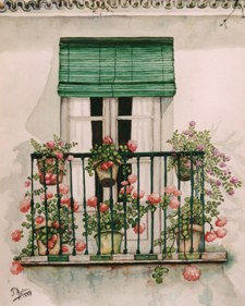 Balcón en la Costa del Sol