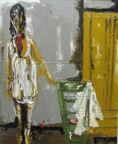 Muchacha en habitación