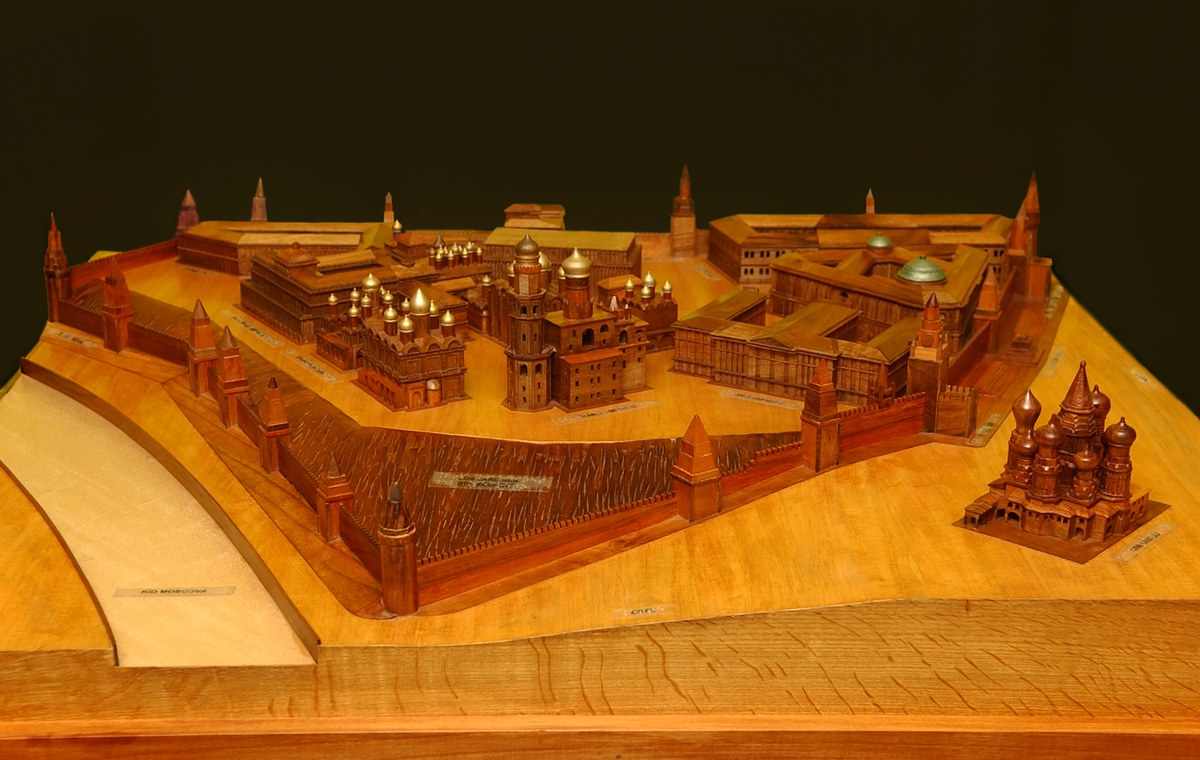 Plano del Kremlin, Moscú, Rusia