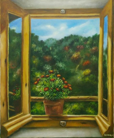 Ventana a la montaña