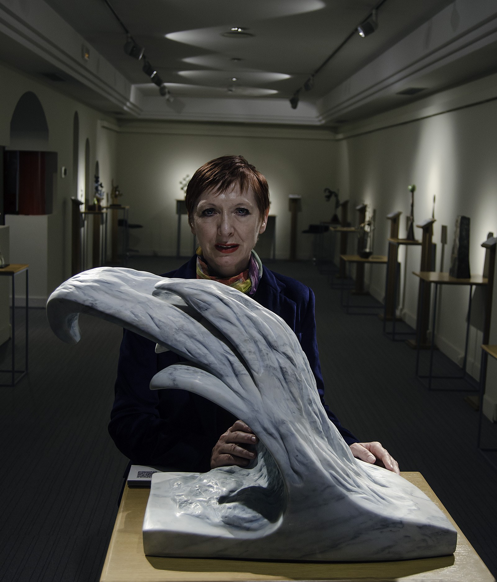 La escultora Sara Giménez La escultora Sara Giménez