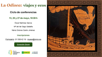 Cartel del ciclo de conferencias en el que se muestra información básica sobre el mismo.