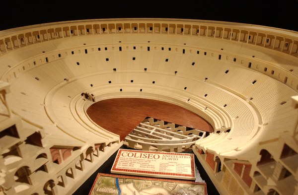 Vista del coliseo