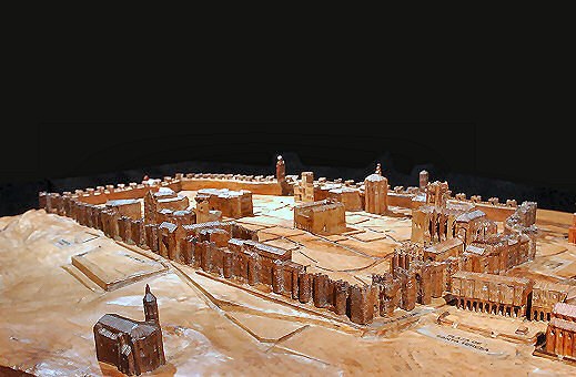 Plano de la ciudad de Ávila