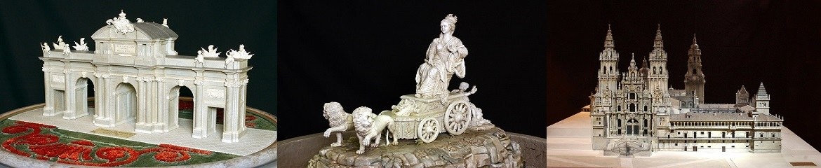 Imágenes de maquetas monumentos nacionales