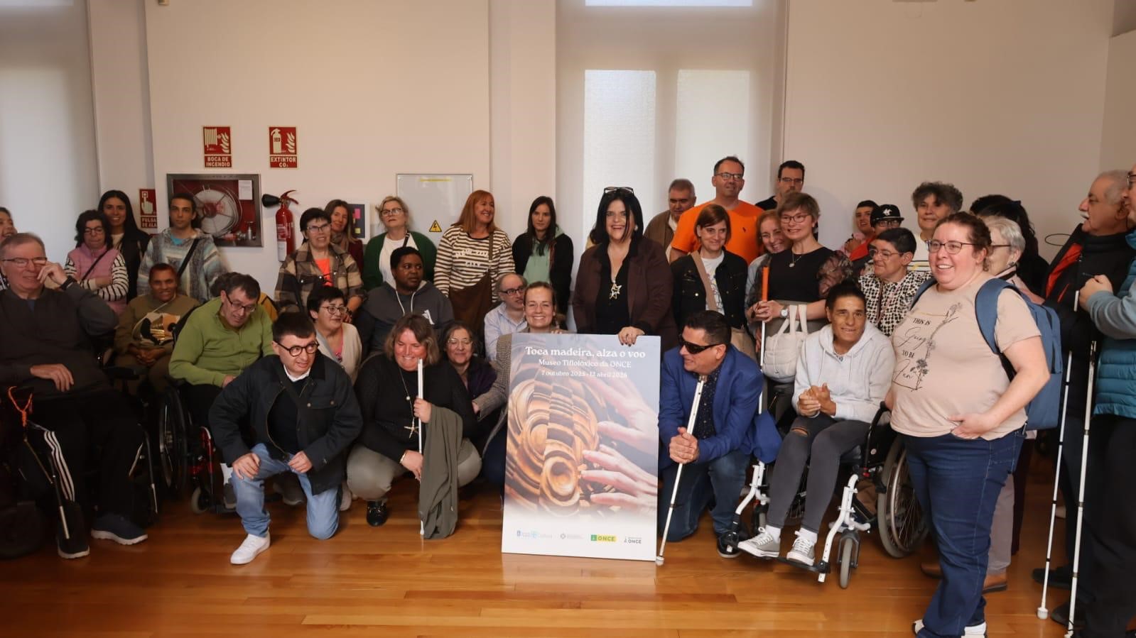 Personas afiliadas  que acudieron a la inauguración