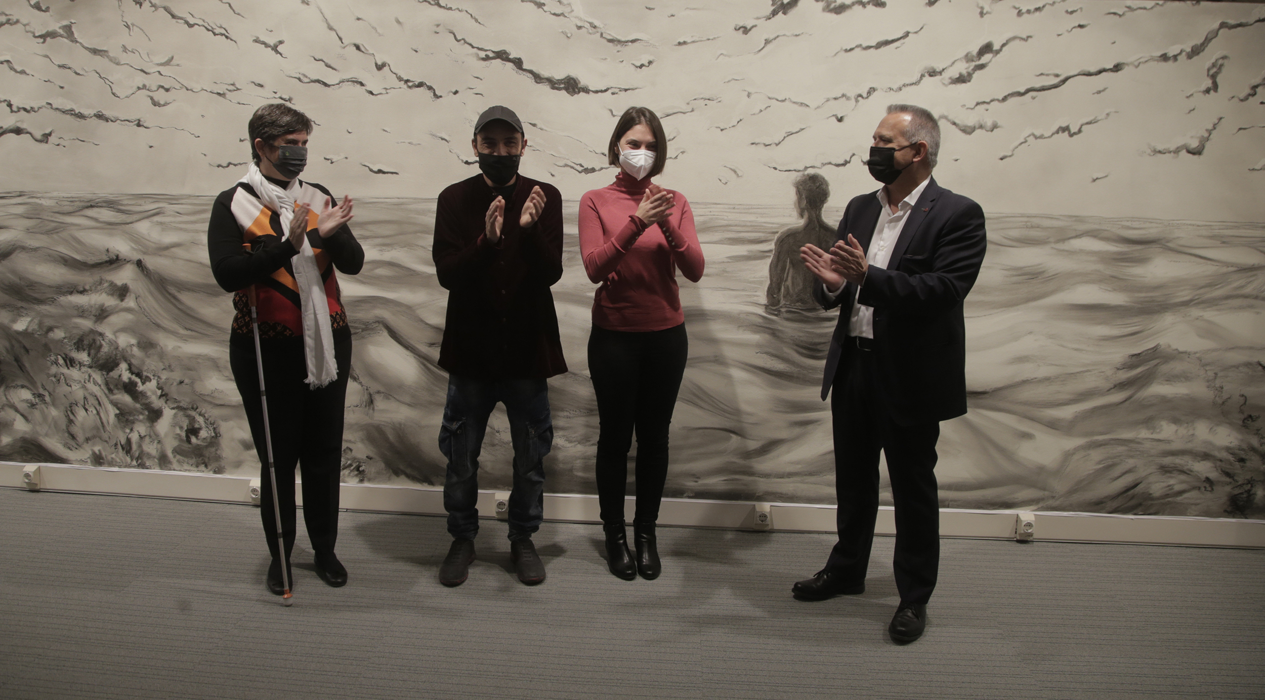 Asitentes a la inauguración