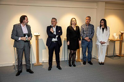 Personalidades ONCE en la inauguración