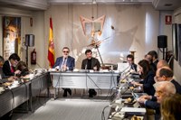 Personalidades en la reunión