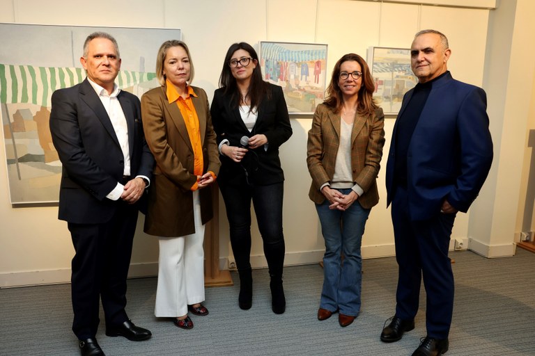 Personalidades ONCE en la inauguración