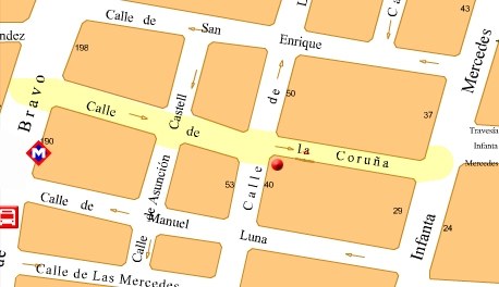 Mapa ubicación museo